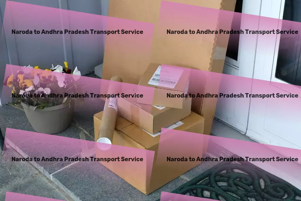 Naroda to Andhra Pradesh Luggage Courier Bridging gaps in India's transport network with precision! - Express household moving