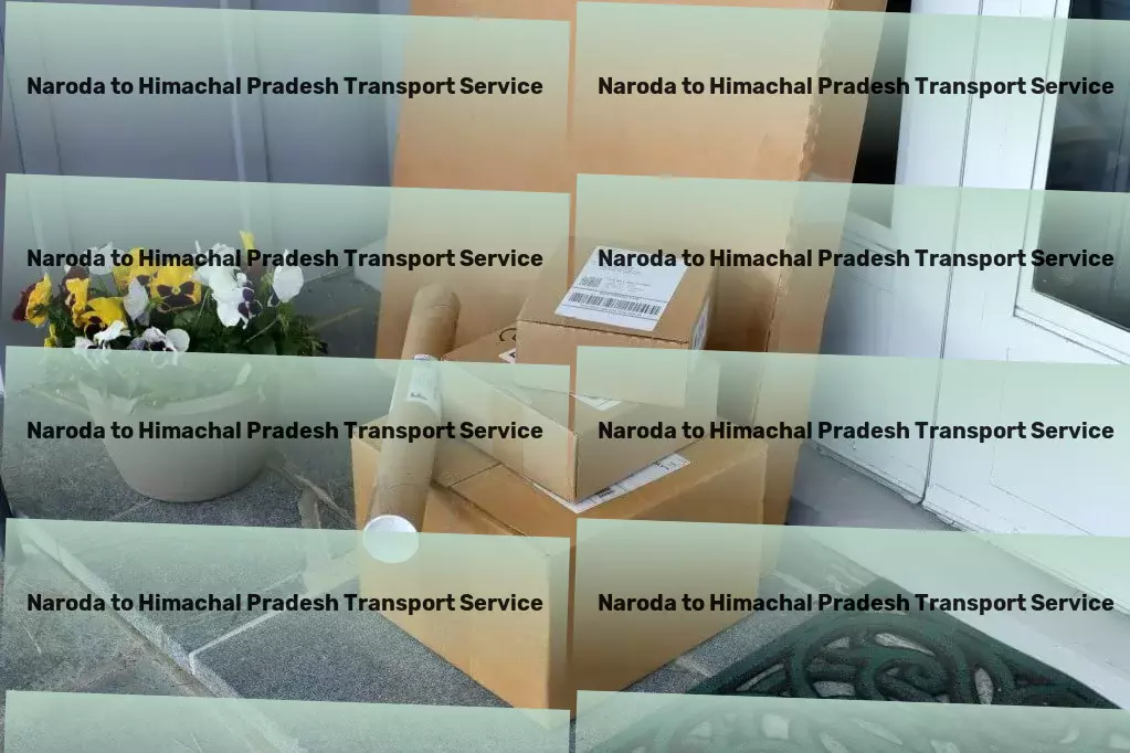 Naroda to Himachal Pradesh Luggage Courier Custom goods shipment services