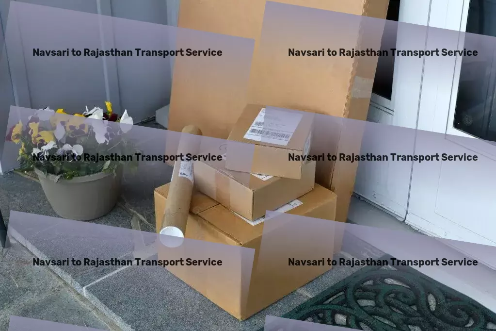 Navsari to Rajasthan Bike Transport And Scooty Courier Residential courier services