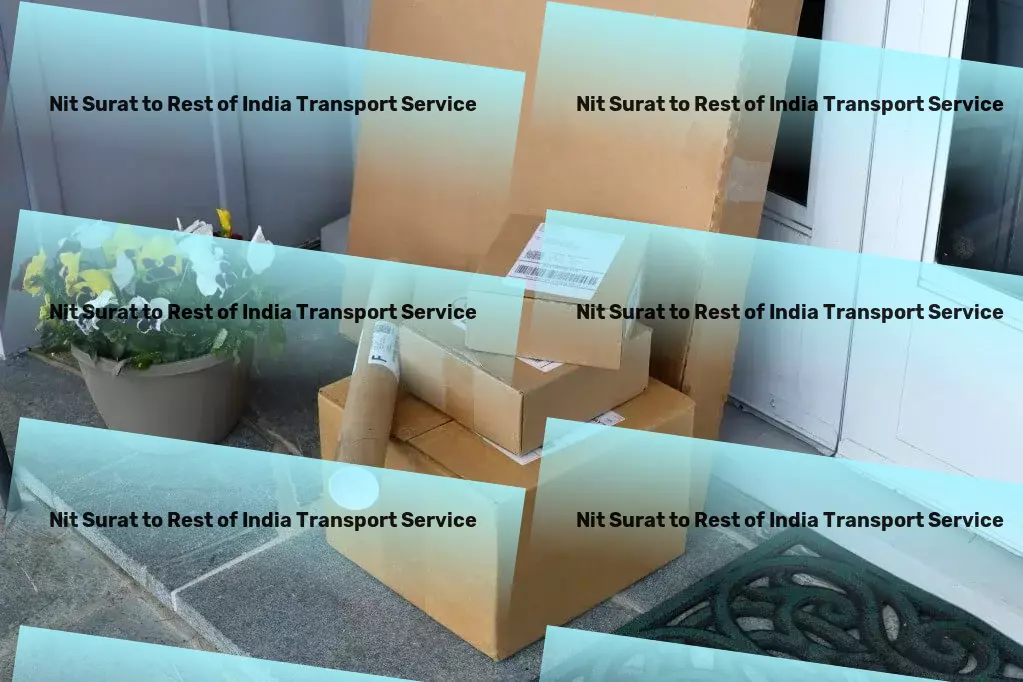 Nit Surat to Rest Of India Household Goods Transport Fast goods shipping solutions