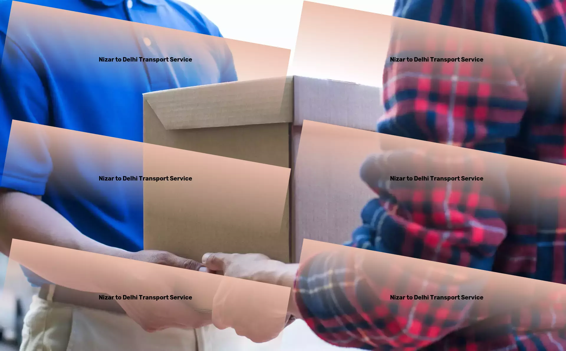 Nizar to Delhi Packers And Movers Large-scale courier services